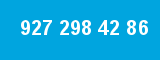 927 298 42 86 927 298 42 86